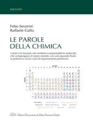 cover image of Le Parole della Chimica